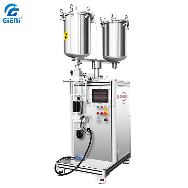 Buy Stainless Steel Tank Mascara Filling Machine With Two Nozzles at wholesale prices