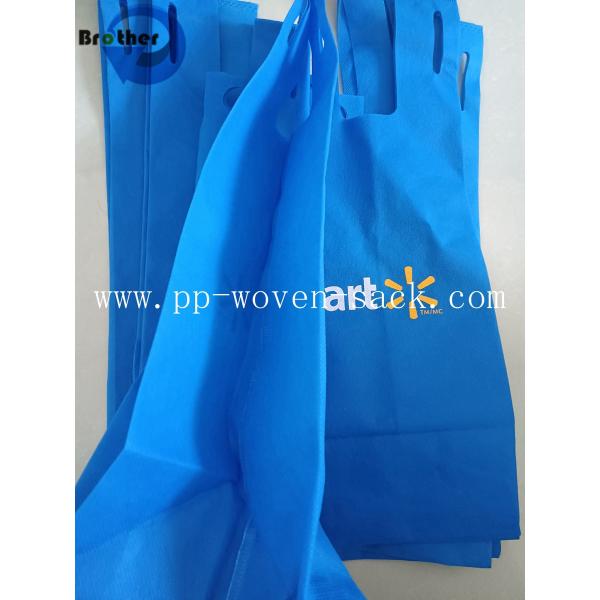 Eco-Friendly Reusable Vest T Shirt Nonwoven Walmar Tote Grocery Market Shopping Carry Gift PP Non Woven Bags for Sale