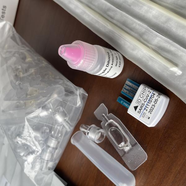 In Vitro Diagnosis Antibody Test Kit Transparent Liquids Negative Antibody