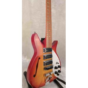 Custom F Hole Ricken 325 Electric Guitar in Cherry Red Body Kinds Color