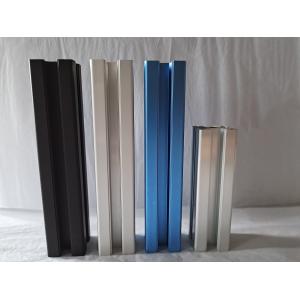 LF Extrusition Metal Heat Sink , Anodizing Blue External Heat Sink