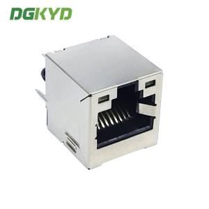 DGKYD52281111AB1A1D12B4078 RJ45 Single Ports Connector Without Transformer