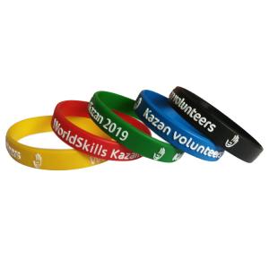 fashion wristband Custom Colourful Sport Debossed Rubber Wristband ,imkgift