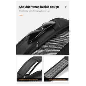 All Seasons 6L Oxford Textile Chest Sling Bags 17*10*30cm