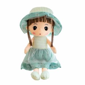 Polypropylene Cotton Filled Princess Plush Doll 40cm For Girls