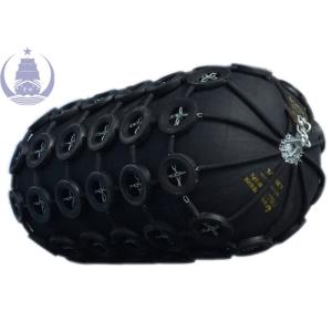 China Professional Pneumatic Marine Rubber Fender With Galvanized Chain And Tire on sale