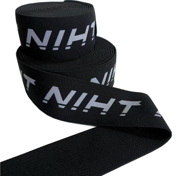 Buy Garment Knitted Jacquard Elastic Webbing Adjustable Elastic Straps 50m Roll at wholesale prices