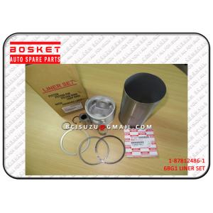 China Metal Isuzu Liner Set For TM XE 6BG1T 1878124861 1-87812486-1 , isuzu spare parts on sale