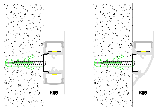 Led extrusion Stair Aluminum LED Profile for Wall lighting surface mounting