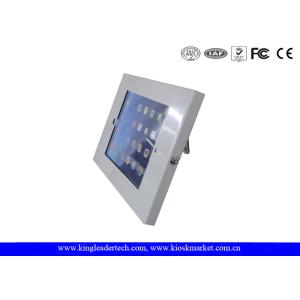 9.7" Wall Mounted OLockable Ipad Kiosk Enclosure With Bracket , Suitable For