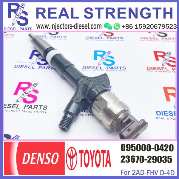 Buy Common Rail Injector 095000-0570 095000-0571 095000-0420 For TOYOTA Avensis 23670-27030 23670-29035 at wholesale prices
