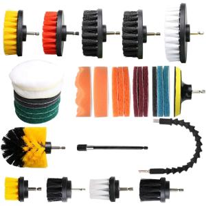 88mm Power Drill Brush Replacement Set 31pcs Household Cleaning