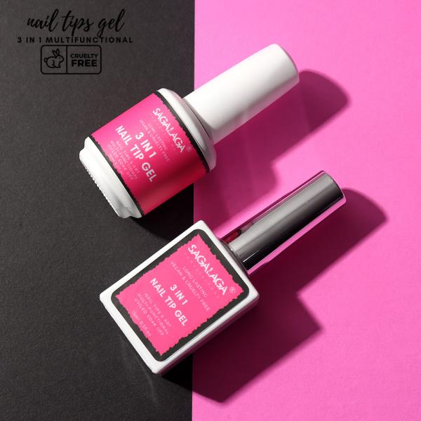 Buy OEM/ODM Non-Toxic Strong Adhesive Soft Tips Gel Polish Tips Glue Gel for Press on Nail Uv Gel at wholesale prices