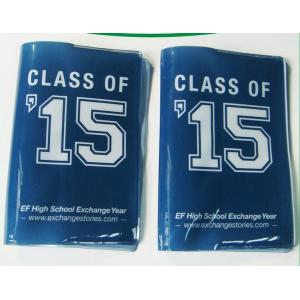 Waterproof Rubber Leather Lanyard Badge Holder For Students / Teacher