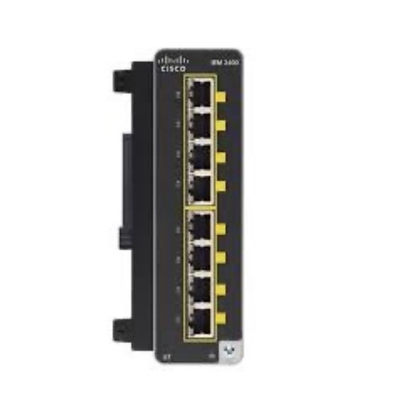 Buy Industrial-Grade Cisco Module IEM-3400-8T= 8-Port Gigabit , Rugged Design , TSN Support at wholesale prices