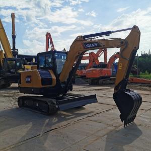 Mini 5 Ton Original Design Excavator Sany SY55 with Blade and Original Hydraulic