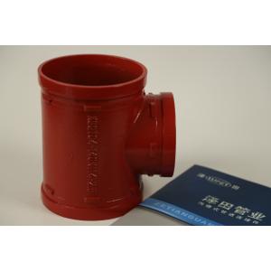 Ductile Iron Grooved Tee Fast Delievery For Construction Machinery