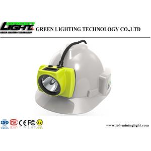 Semi Corded LED Miners Cap Lamp High Brightness GLS-6 With LED Screen Display
