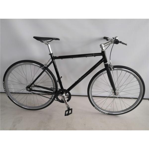 Double V Brake 700c Bullhorn Handle Bar Fixed Gear Bike for Adult Retro Vintage Classic