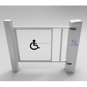 90cm Wide Swing Turnstile Gate with Biometric Access Control