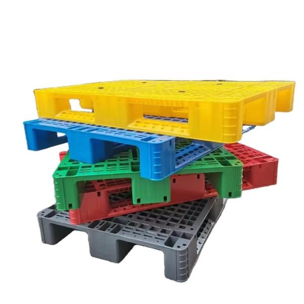 Buy 1200X1000X150mm LYCW-1210C Blue Plastic Pallet With Steel Bar at wholesale prices