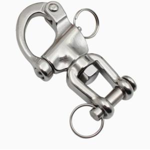 Stainless Steel Quick Release Snap Shackle 12-22mm D-Shape
