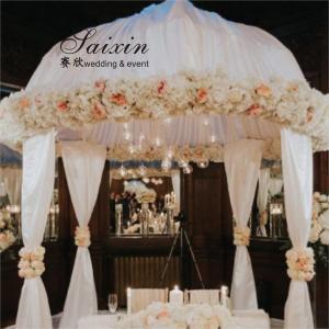 Wedding Mandap Backdrop Telescopic Adjustable Wedding Centerpiece Backdrop Frame