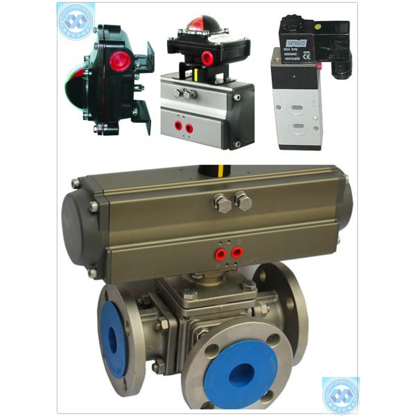 single acting pneumatic valve actuator 3 position pneumatic actuator