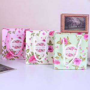 Christmas Gift Wrap Bags Recyclable Customized Logo Screen Printing