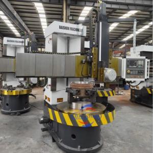 Heavy Duty Metal Processing Automatical Vertical Turret CNC Lathe Machine