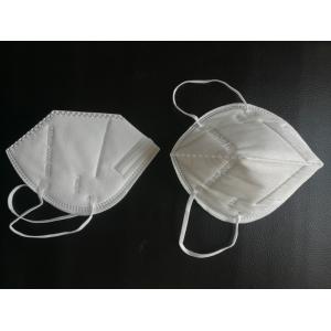 Flu N95 Face Mask , N95 Carbon Filter Mask 3ply Niosh OEM ODM CE Certification
