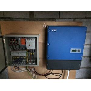 Fanless Domestic Solar Inverter / Solar Ac Pump Controller Wall Mounting