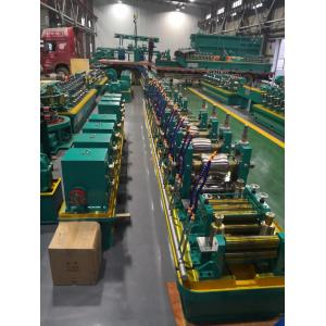 Precise ERW Iron Pipe Making Machine Galvanized Steel
