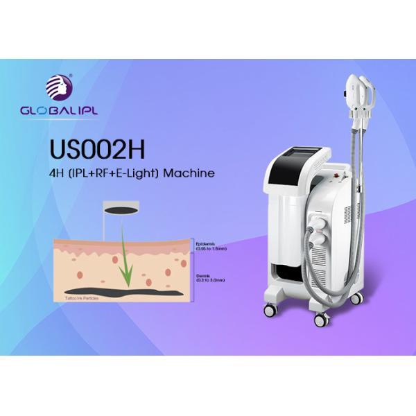Pigment Reduction IPL RF Beauty Equipment 2500w Output Power 4 - 8mm YAG Spot