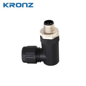 China M12 Sensor Connector Angled Screw Waterproof IP67 Circular Connectors 5-pin A Code on sale China M12 Sensor Connector Angled Screw Waterproof IP67 Circular Connectors 5-pin A Code on sale