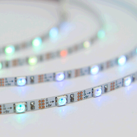 Buy 5mm 5v 60 LED SK6812 RGB pixels LED strip at wholesale prices