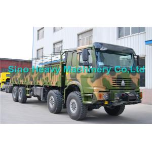 Military 8x8 Heavy Cargo Trucks With EURO III Standard , OFF ROAD TRUCK
