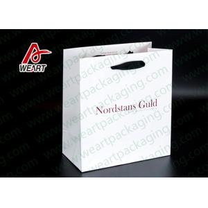 Die Cut Handle Wedding Gift Custom Printed Paper Bags Glossy Lamiantion