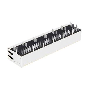 Pulse JG0-0027NL 1x6 Tab-UP 10-pin RJ45 With Internal Magnetics