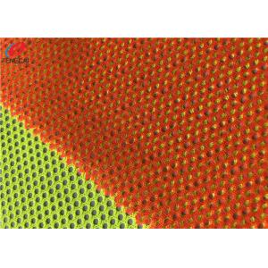 Neon Colour Police Uniform Mesh Fabric Fluorescent Material Fabric