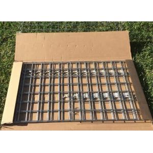 3 X 1 X 1 M Galfan Decorative Welded Mesh Gabions For Garden Wall , Long Life