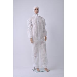 Quality Medium Thickness Disposable Protective Coverall With Elastic Ankle For Medical for sale