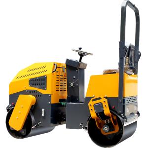 1500kg 1.5Ton Roller Compactor Double Drum Ride on Roller Small Vibratory Road