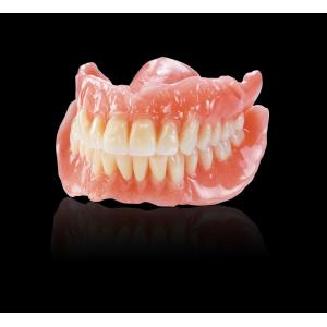 Buy cheap Pink Full Acrylic Denture Natural Looking Complete Acrylic Denture Customizable from wholesalers