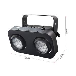 Led Light Stage Blinder 200w Led Cob 2 Eyes Warm White Blinder Studio Light