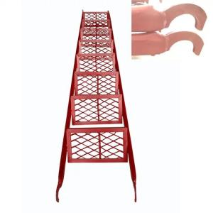 Quality HDG Coated Scaffolding Climbing Ladders Heavy Duty Step Extension Ladder for sale