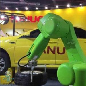 6 Axis Fanuc CRX-5iA Cobot Robot Arm With CNGBS Robot Clothes For Handling As