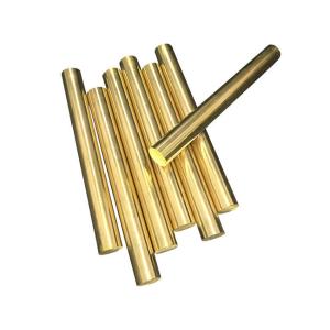 China Oxygen Free Alloy Beryllium Copper Bar Brass Rod H70 H80 H90 C1100 on sale