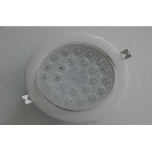 Quality Slim 24w Aluminum led recessed downlight , Household LED Lighting for sale