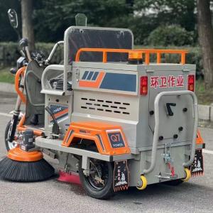 Pure Electric Street Sweeper Truck Commercial Industrial Floor Cleaning